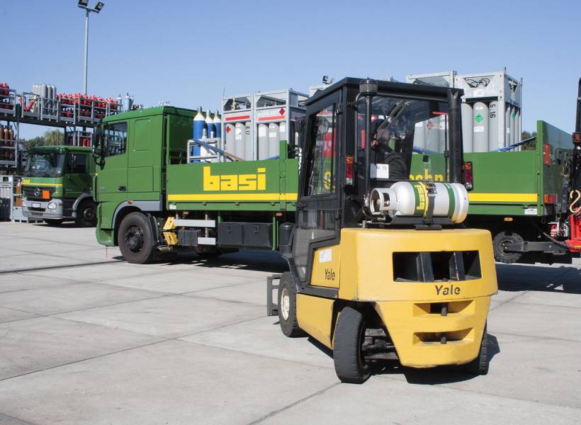 ALUGAS-Flaschen für Stapler